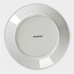 Десертная тарелка Magistro Морской бриз, d=20 см, фарфор, белая  фото 4