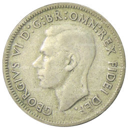 1 шиллинг 1950 года Австралия