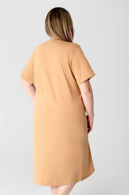 Арт. 4155 Туника женская 52-60 (5 шт) Цвет:бежевый - Калинка фото 5