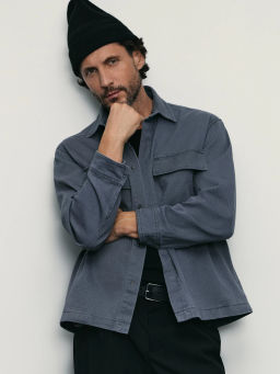 Рубашка овершот relax fit / Zarina