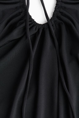 Vestido halter drapeado - H&m фото 3