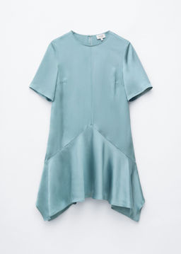 Minivestido con bajo tipo pa?uelo