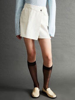 Dar Fit Kad?n Jean ?ort Etek