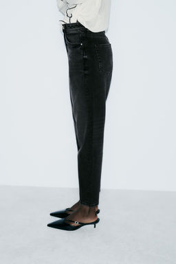 Z1975 MOM-FIT HIGH-WAIST JEANS - Zara фото 13