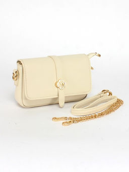 Сумка женская искусственная кожа YDR-2527, 1отд, плечевой ремень, молочный SALE 253909 - Adelia фото 6