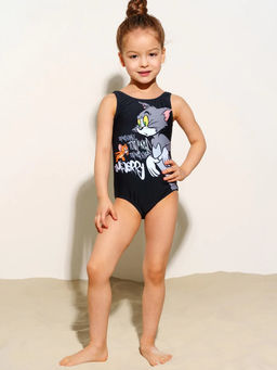 12442072 Купальник трикотажный для девочек - Playtoday фото 5