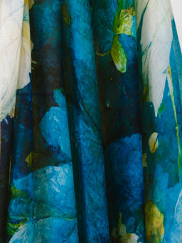 Большой мягкий очень нежный двусторонний палантин в стиле арт-деко - Tantino фото 6