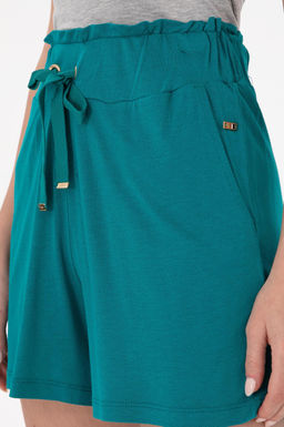Женские темно-зеленые вязаные шорты Дополнительная скидка 11% в корзине - U.s. polo assn фото 5