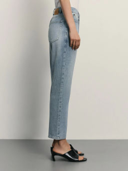 Джинсы straight укороченные / Zarina  фото 3