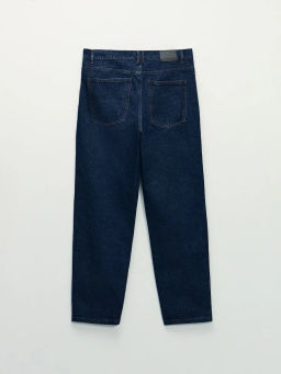 Джинсы straight fit с контрастными швами / Zarina