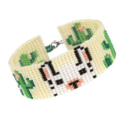 Klart набор для бисероплетения 11-002 Браслет. Лама 2.5 см