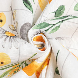 Скатерть Доляна Duckling 149х110 см, 100% хл, рогожка 164 г/м2  фото 14