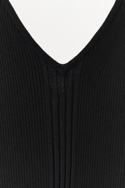 RIBBED KNIT DRESS - Zara фото 11