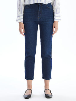Mom Fit Kad?n Jean Pantolon