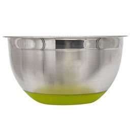 Миска стальная с крышкой MIX 24x12.5см 4.2л зеленая - Attribute фото 7