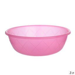 Салатник 3 л Нежность / 317 /уп 25/ прозрачный - Галеонтрейд фото 2