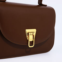 Сумка-мессенджер на клапане, цвет коричневый - Simaland фото 4