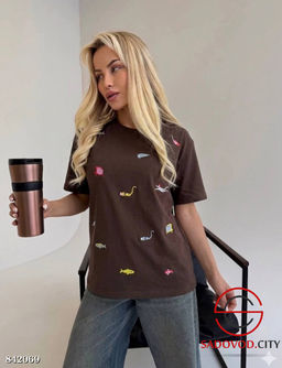 Футболка женская с принтом