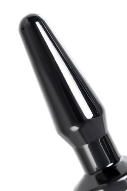 Анальная втулка TOYFA POPO Pleasure Gemini , TPE, черная, 12,4 см