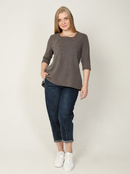 туника джемпер Мягкий, фактурный трикотаж - Lavelis фото 2