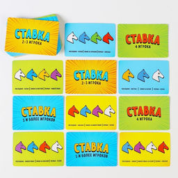 Настольная игра Лошадиные скачки, 10+ - Лас играс фото 13