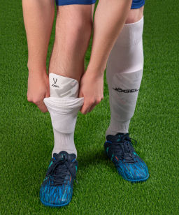 Щитки футбольные JOGEL Prolite, белый фото 5