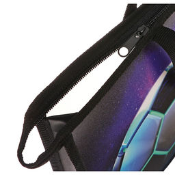 Папка с ручками А4, 335 х 235 х 55 мм, пластиковая, ручки-шнурок, Calligrata Футбол  фото 4