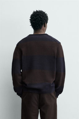 STRIPED JACQUARD JUMPER - Zara фото 11