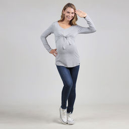 Oh ma / Брюки джинсовые