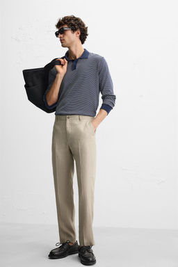 LINEN TROUSERS - Zara фото 47