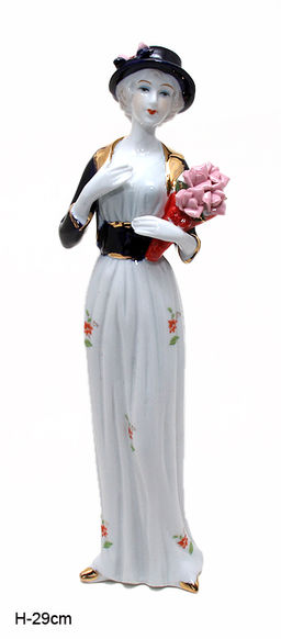 Статуэтка Дама 29 см / 0828 /уп 24/ - Галеонтрейд фото 2