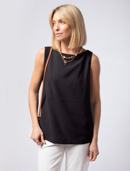 VILATTE / Топ из плотной вискозы с лайоселлом