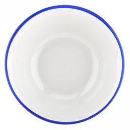 Салатник фарфоровый Озеро 360мл, д14,5см, h4,5см, круглый, отводка краской (Россия) - Домашняя мода фото 3