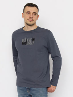 CRB wear/CWSM 60312-48 Джемпер мужской,темно-серый/Ex.Cherubino