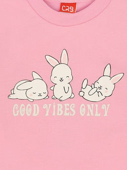 CRB wear/CSBG 63776-27-396 Джемпер для девочки,розовый/Ex.Cherubino  фото 3