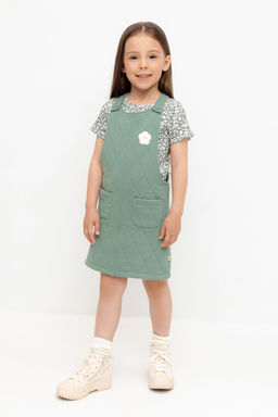 Crockid _ КР 5712/весенний зеленый к531 сарафан для дев