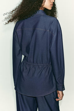 LONG SLEEVE SAFARI SHIRT - Zara фото 10