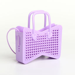 Сумка детская для девочки без застёжки, сиреневая