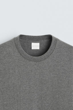 HEAVY WEIGHT SHORT SLEEVE T-SHIRT - Zara фото 35