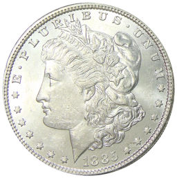 1 доллар 1885 года США Доллар Моргана