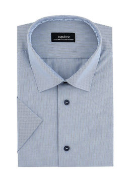 Сорочка мужская короткий рукав CASINO c211/057/1002/Z/1p  фото 2