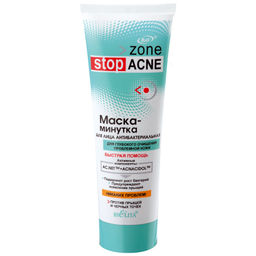 Белита ACNE Маска-минутка для лица антибактериальная 75мл