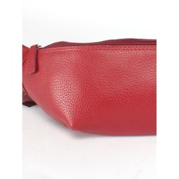 Сумка женская натуральная кожа (на пояс) Croco-855, 1 отд, красный флотер (113) 246717 - Adelia фото 4