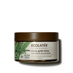 Ecolatier green ORGANIC ALOE VERA & Snail Mucin Гель для тела Питание & Увлажнение, 250мл