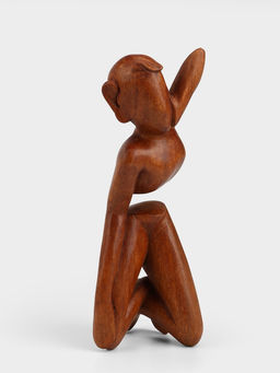 Абстракция «Отдых», 30×12×12 см, дерево суар