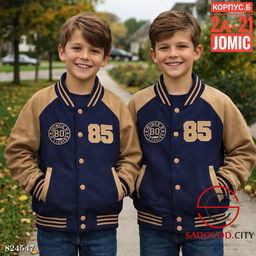 Подростковый бомбер для мальчика