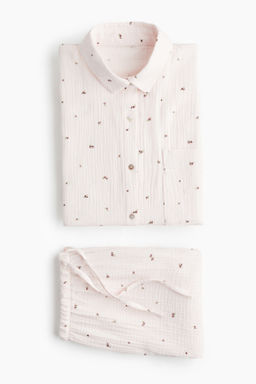 Camisa y pantal?n corto de pijama - H&m фото 16