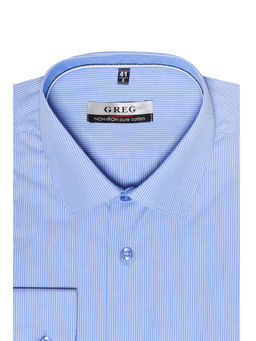 Сорочка мужская длинный рукав GREG 211/231/2236/z/1p  фото 3