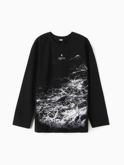 Лонгслив мужской MINAKU: Mood, черный, размер 50