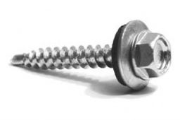 Саморез кровельный с шестигр. гол. 5,5х76мм (4шт.)